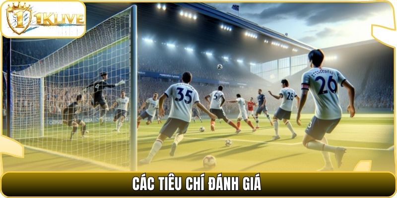 Các tiêu chí đánh giá